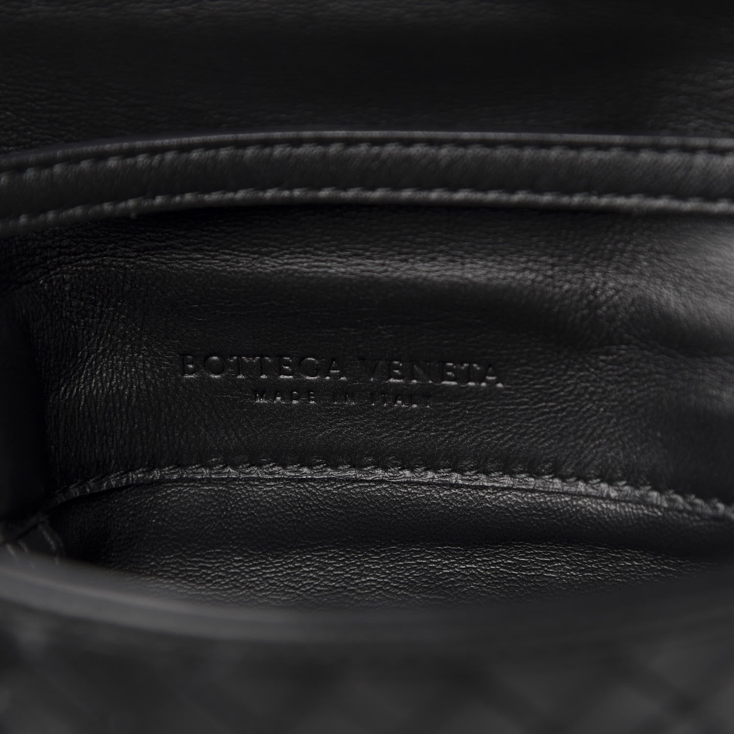 Bottega Veneta Nappa Intrecciato Flap Crossbody Black 8 of 11