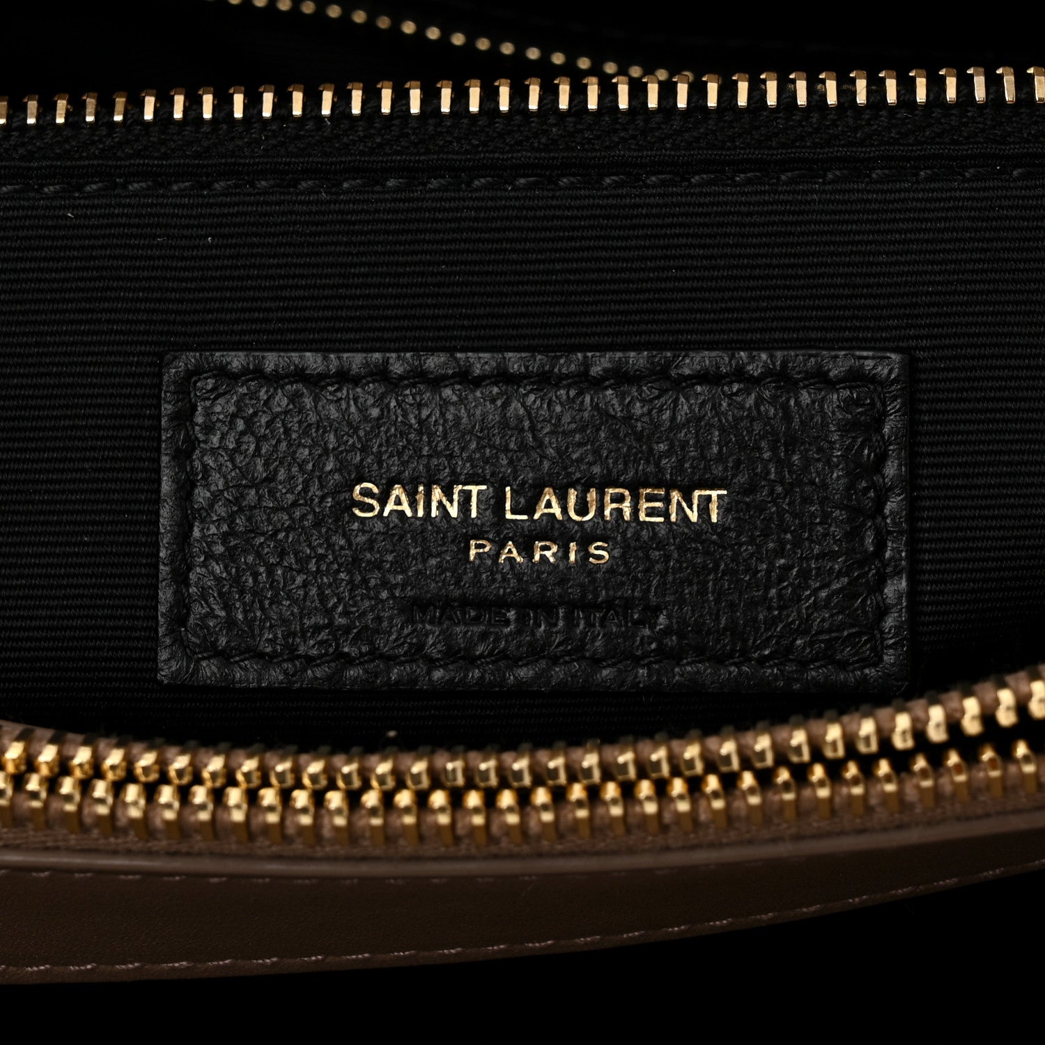 Saint Laurent Suede Y Quilted Monogram Medium Loulou Chain Satchel Taupe 6 of 11