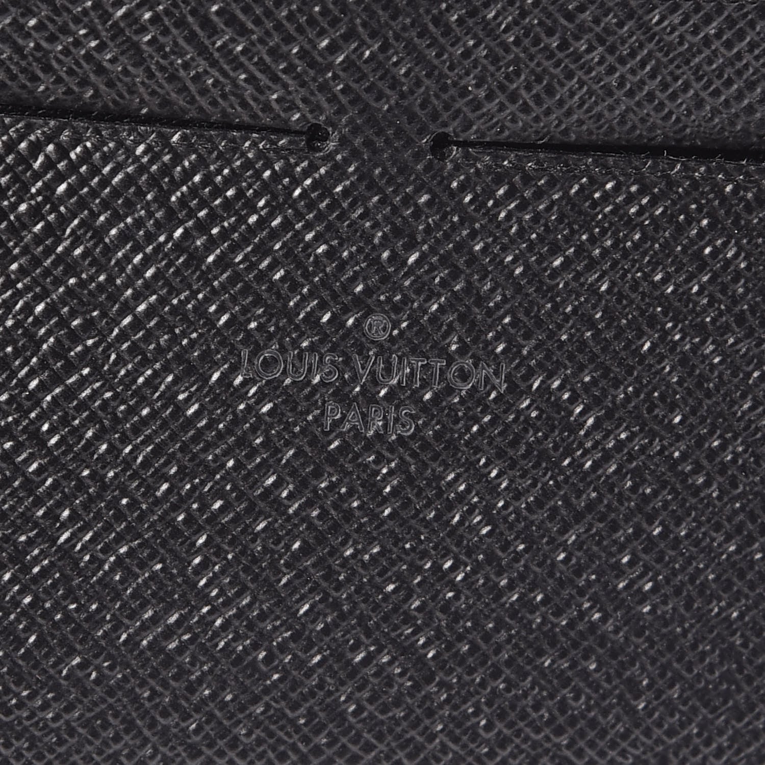 Louis Vuitton Calfskin Felicie Chain Wallet Card Holder Insert Black 6 of 6