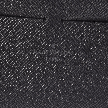 Louis Vuitton Calfskin Felicie Chain Wallet Card Holder Insert Black 6 of 6