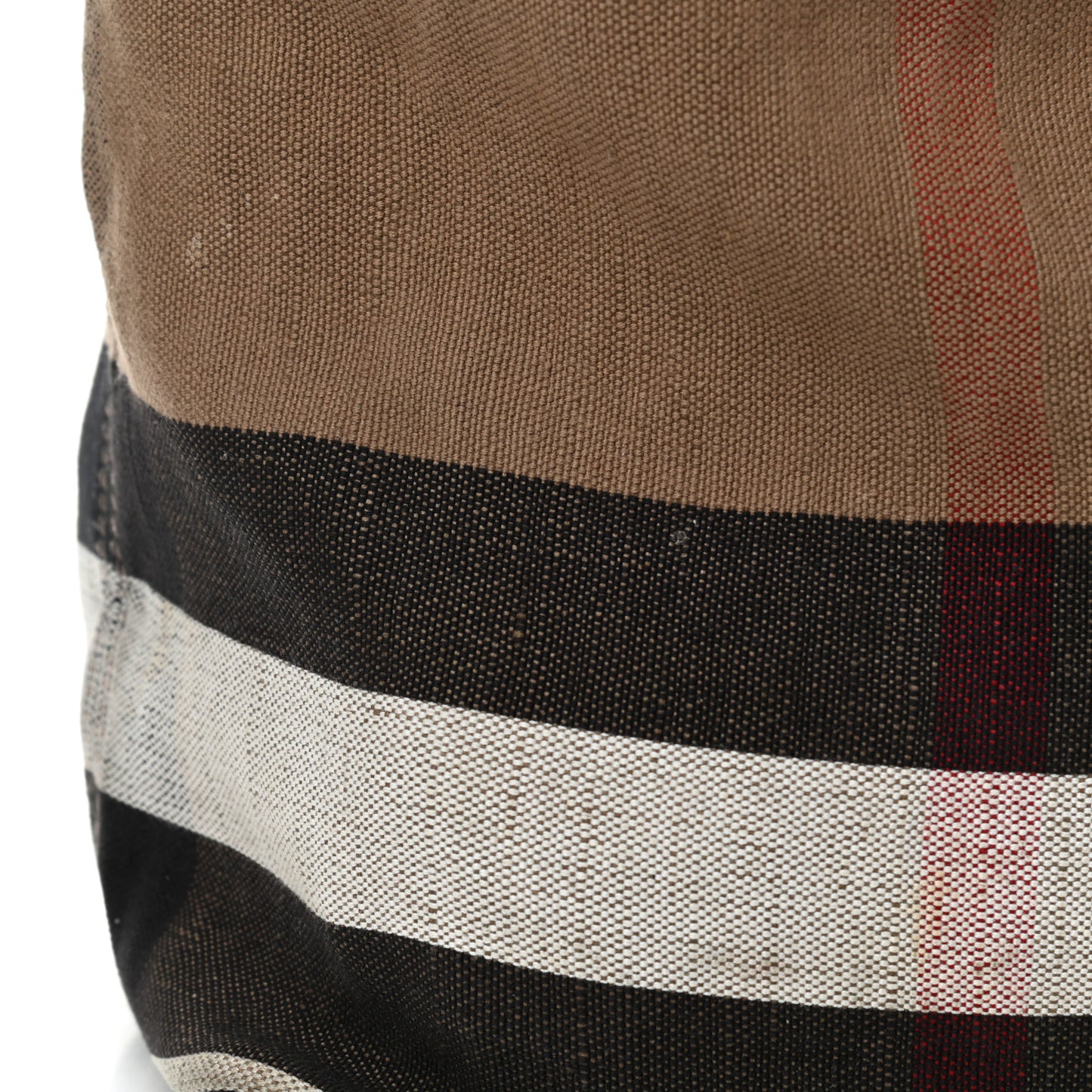 Canvas Mega Check Medium Ashby Hobo Saddle Black