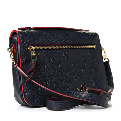 Louis Vuitton Empreinte Pochette Metis Marine Rouge 2 of 6