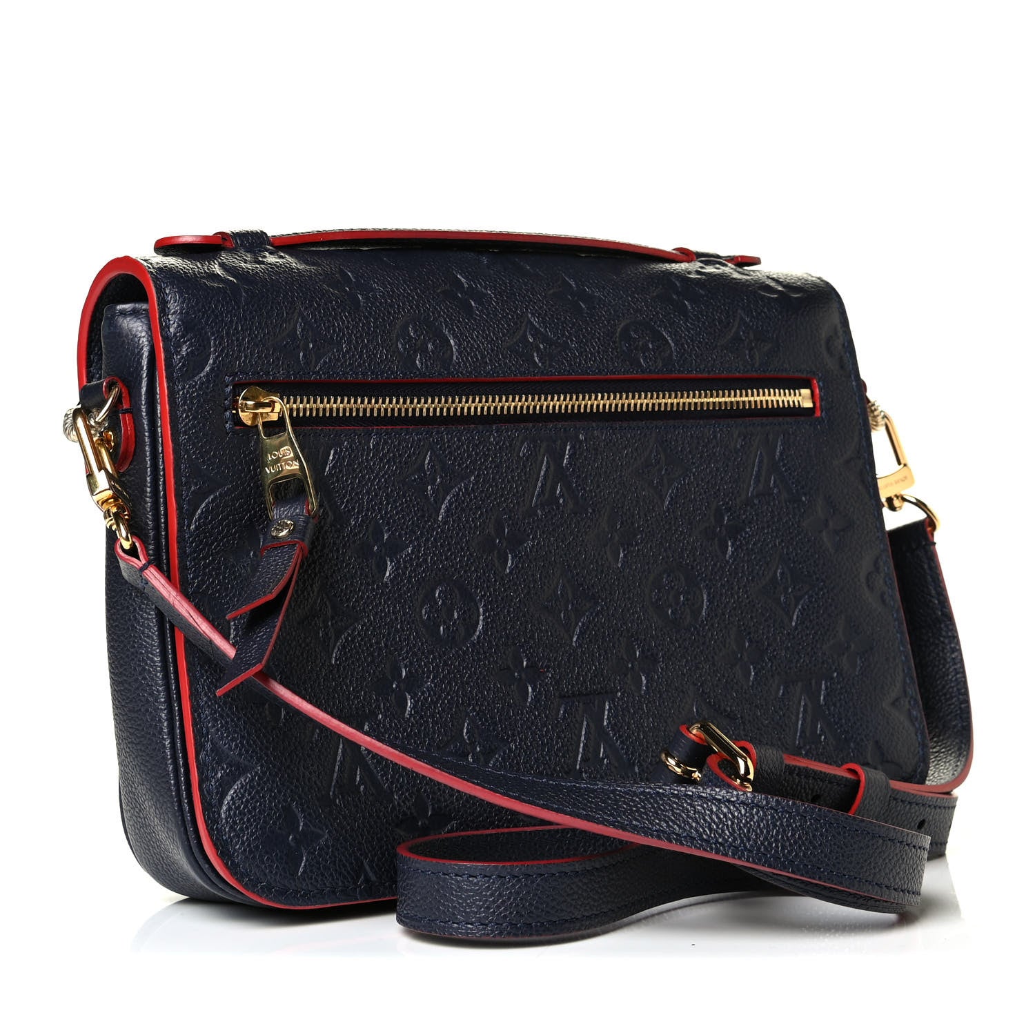 Louis Vuitton Empreinte Pochette Metis Marine Rouge 2 of 10