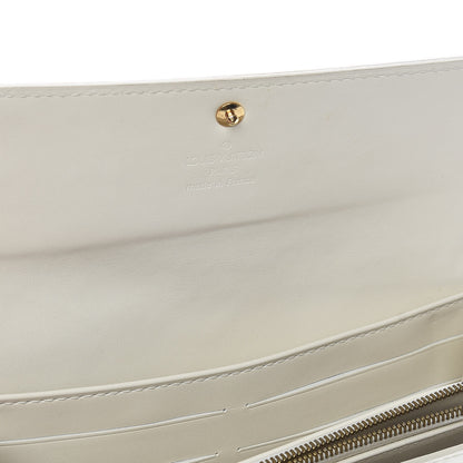 Louis Vuitton Vernis Sarah Wallet Perle 7 of 12