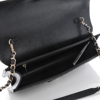 Chanel Sheepskin Quilted Small Beauty Lock Flap Black 5 of 7