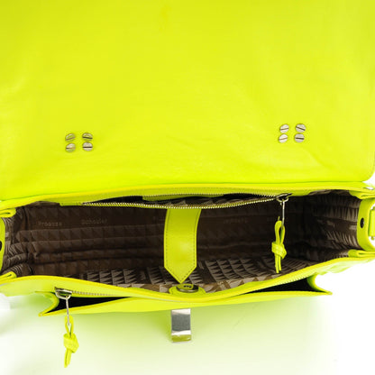 Proenza Schouler Lambskin Medium PS1 Satchel Sulfur 5 of 7