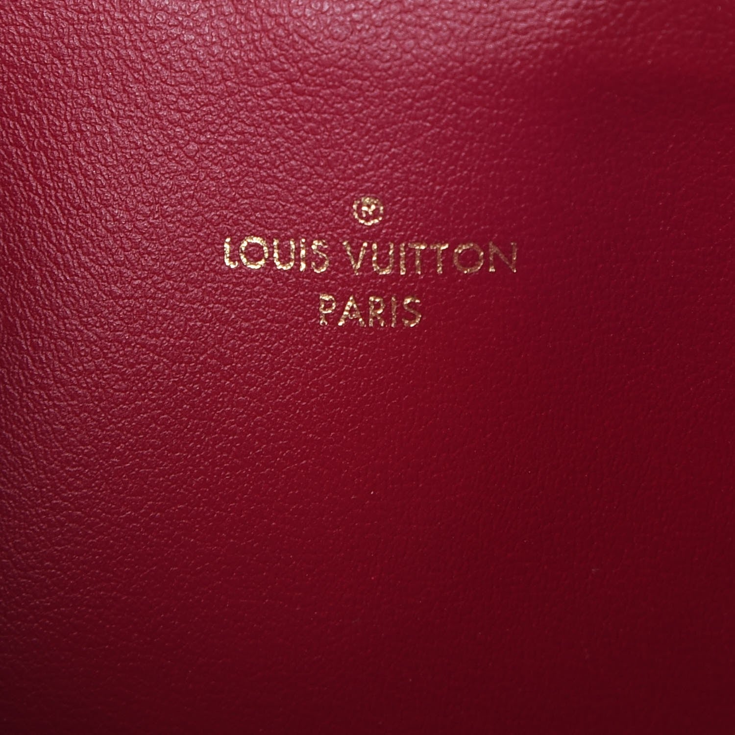 Louis Vuitton Monogram Felicie Chain Wallet Zippered Insert Fuchsia 6 of 6