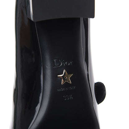 Christian Dior Patent Baby-D Ballet Pumps 39.5 Black 6 of 9