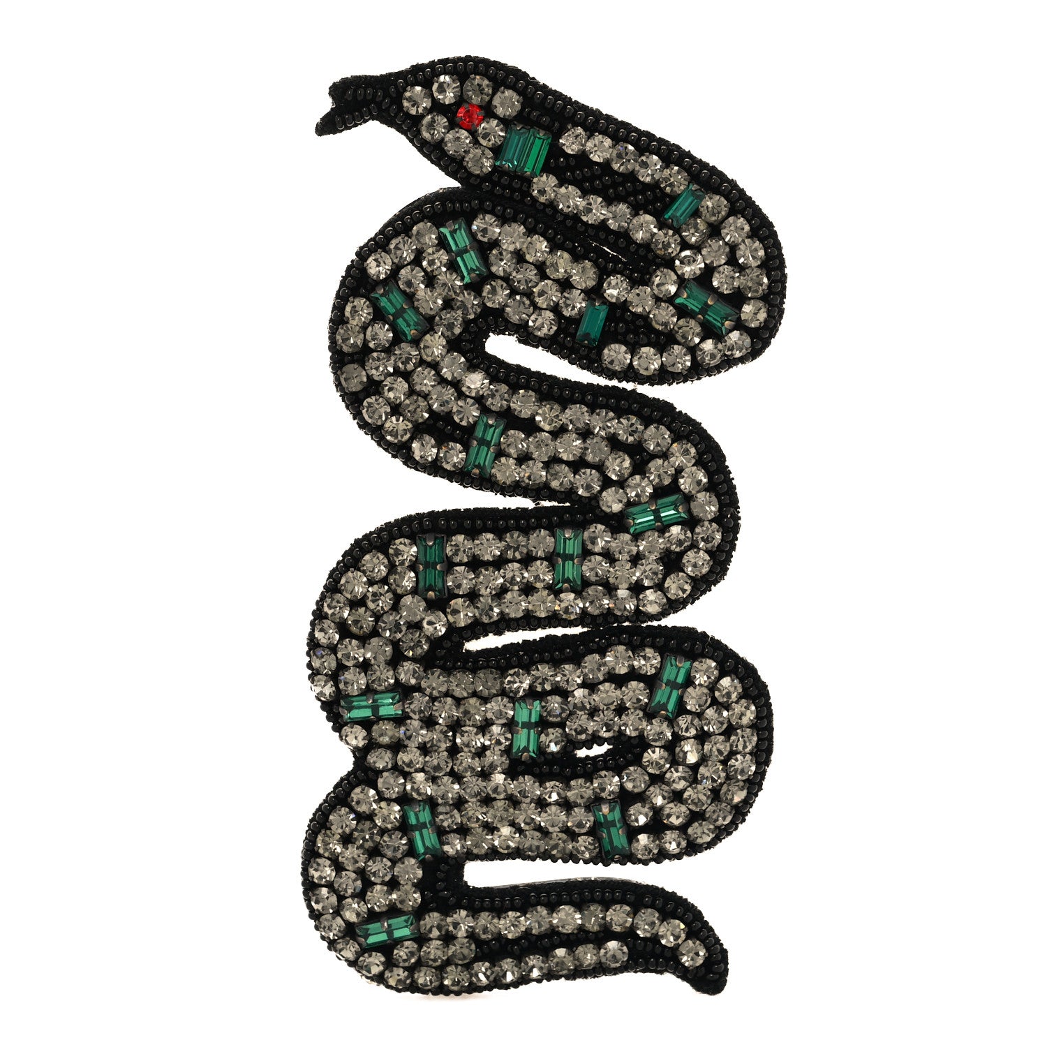 Gucci Crystal Snake Brooch Multicolor 1 of 3