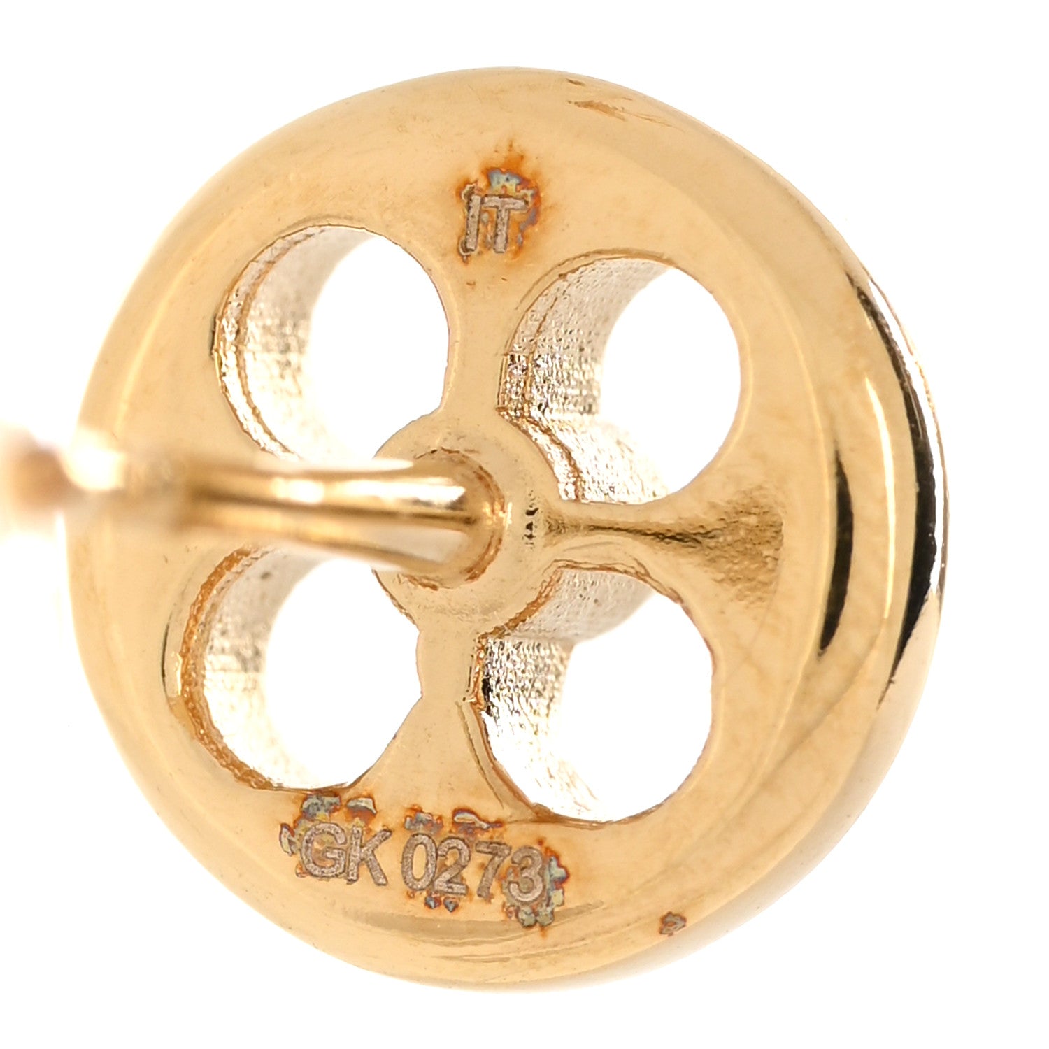 Louis Vuitton Metal Crazy In Lock Earrings Set Gold 4 of 4