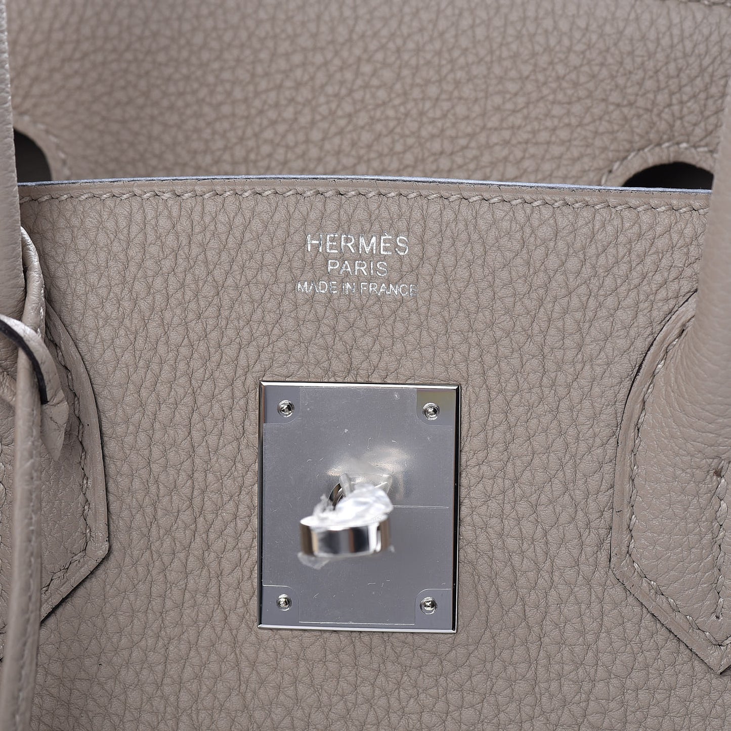 Togo Birkin 30 Gris Tourterelle