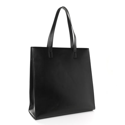 Versace Calfskin Tribute Tote Black 3 of 14