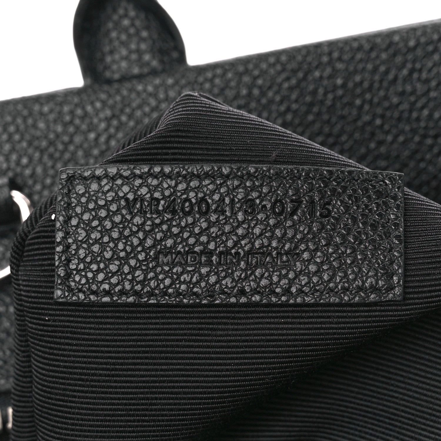 Saint Laurent Grained Calfskin Small Cabas Rive Gauche Black 7 of 11