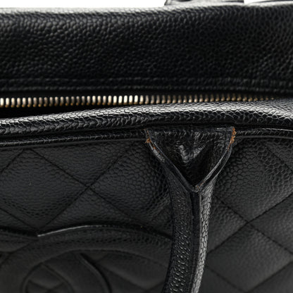 Chanel Caviar Quilted Small Bowler Black 13 of 16