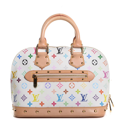 Louis Vuitton Monogram Multicolor Alma White 1 of 8