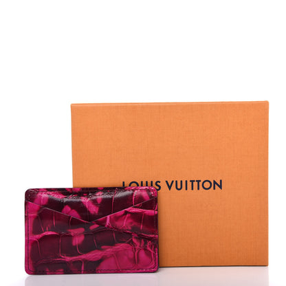 Louis Vuitton Alligator Card Case 6 of 6