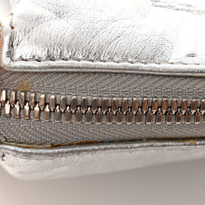 Louis Vuitton Metallic Lambskin Embossed Monogram Coussin PM Silver 12 of 16