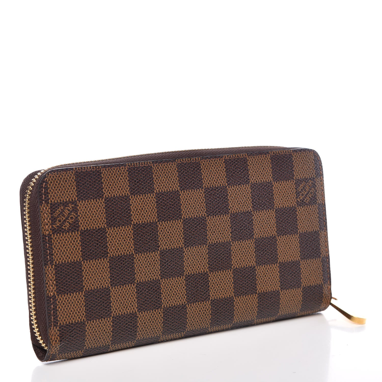 Louis Vuitton Damier Ebene Zippy Wallet 3 of 8