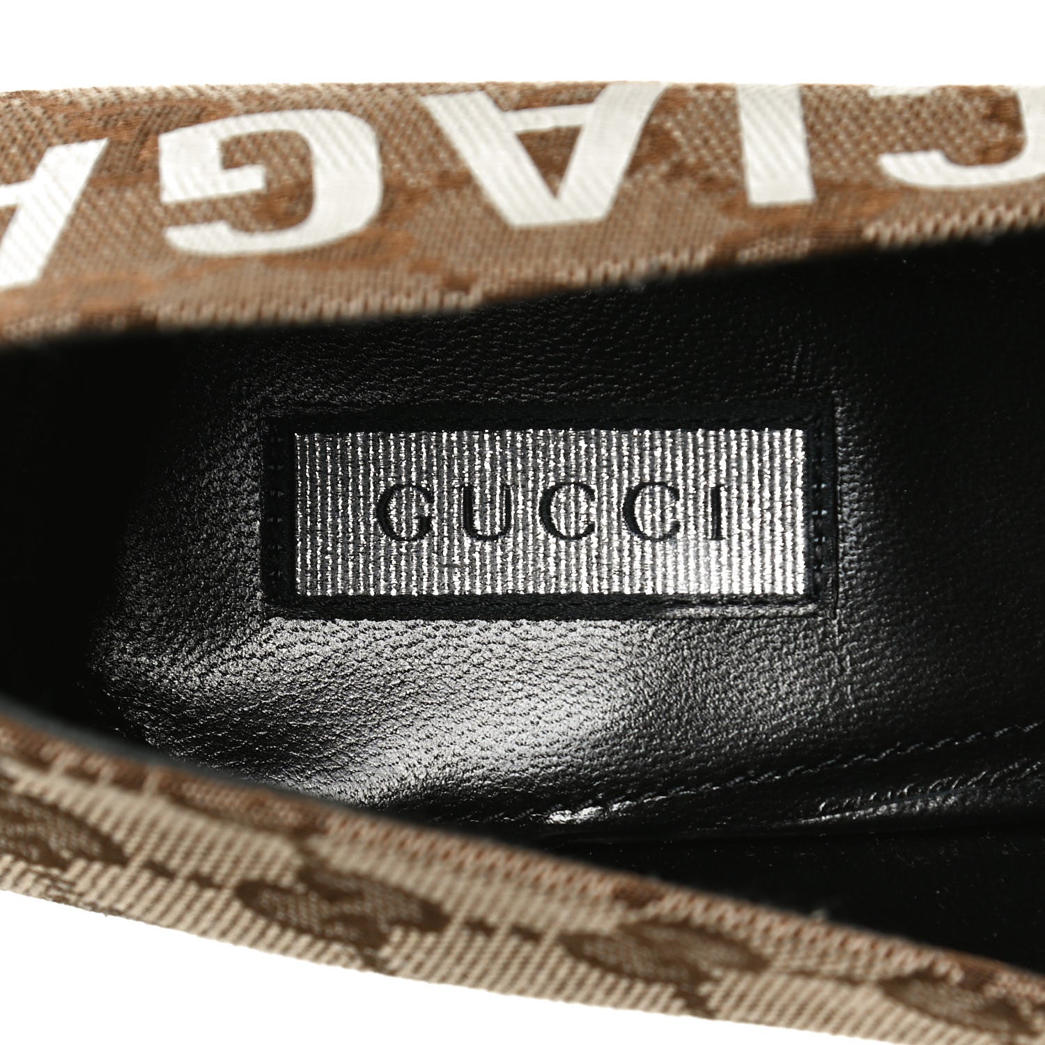 Balenciaga X GUCCI GG Monogram Square Knife 80mm Pumps 39.5 Beige Ebony 9 of 10