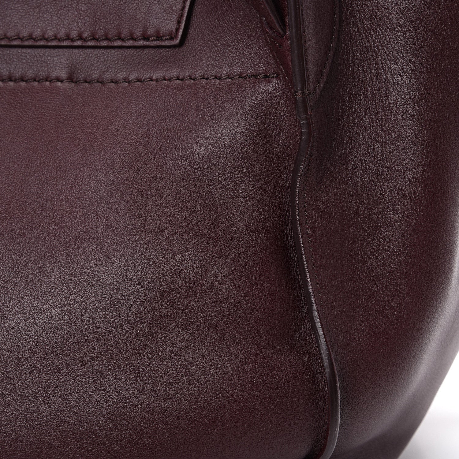 Celine Smooth Calfskin Small Big Bag Burgundy 10 of 11