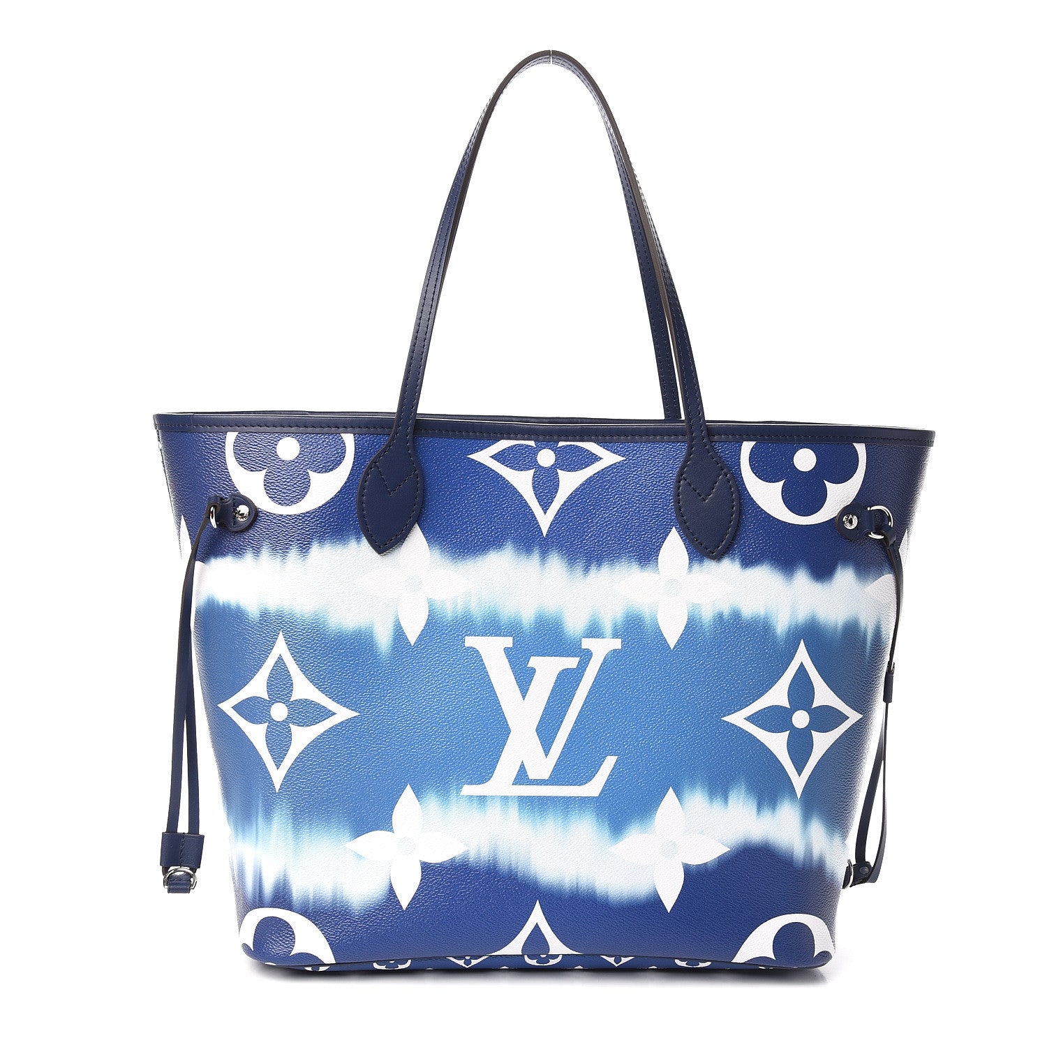 Louis Vuitton Monogram Escale Neverfull MM Blue 1 of 12