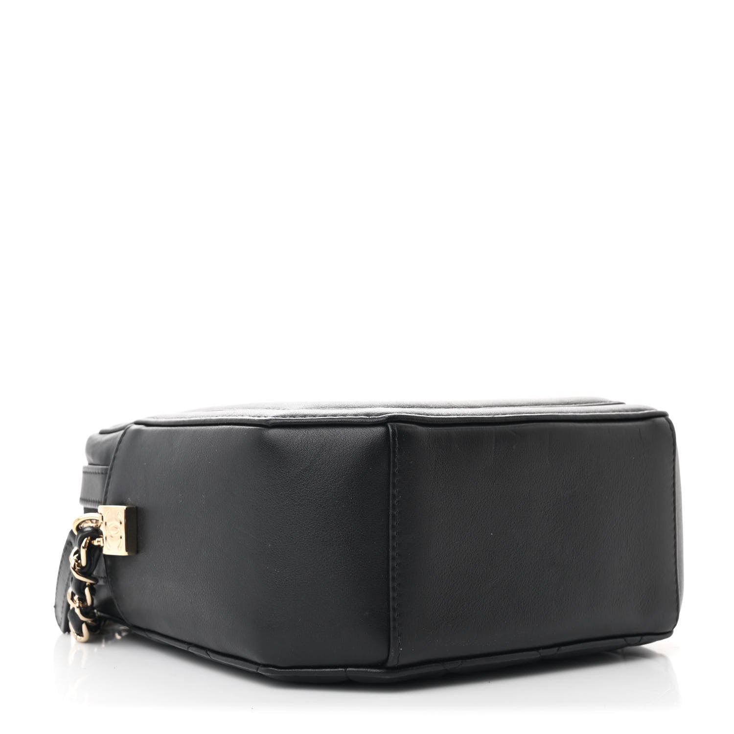 Chanel Lambskin CC Octagon Camera Case Black 1708458 – FASHIONPHILE