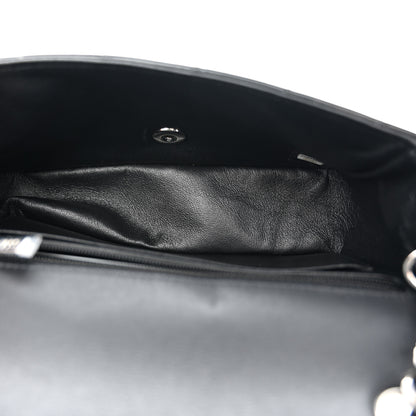 Chanel Patent Calfskin Quilted Bi-Color Mini Rectangular Flap Red Black 5 of 10