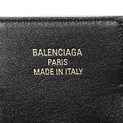 Balenciaga Smooth Calfskin Mini Bel Air Carry All Bag Black 6 of 9