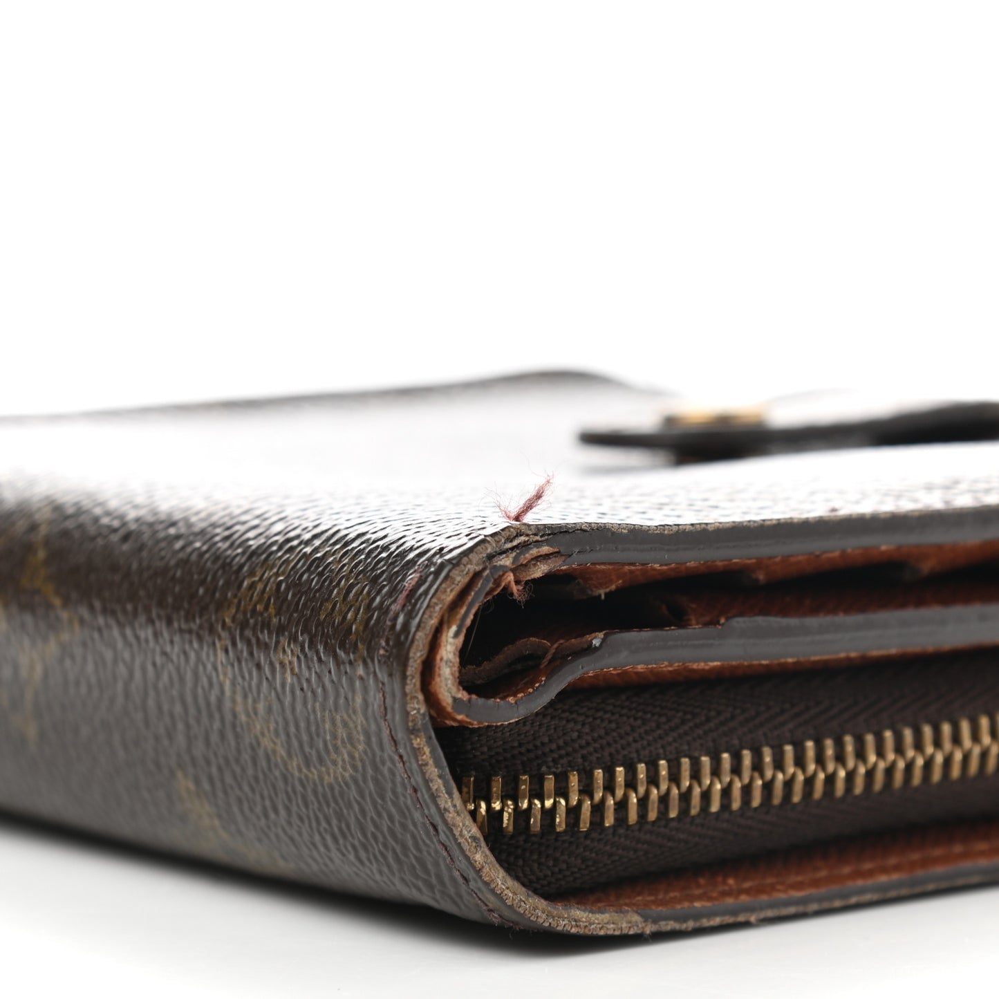 Monogram Compact Zippe Zipped Wallet