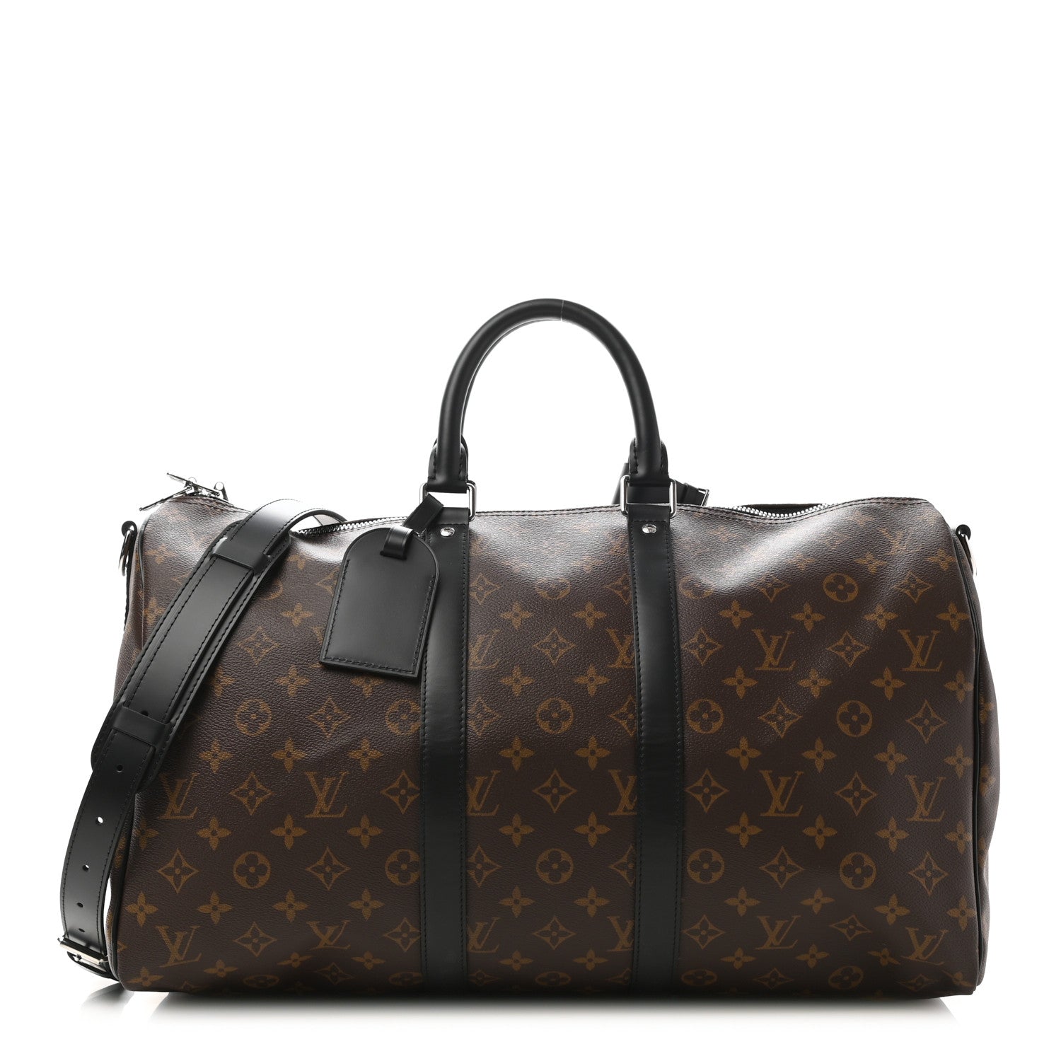 Louis Vuitton Monogram Macassar Keepall Bandouliere 45 1 of 13
