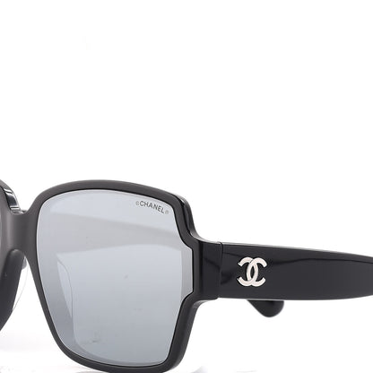 Chanel Acetate Square CC Sunglasses 5385 Black 5 of 9
