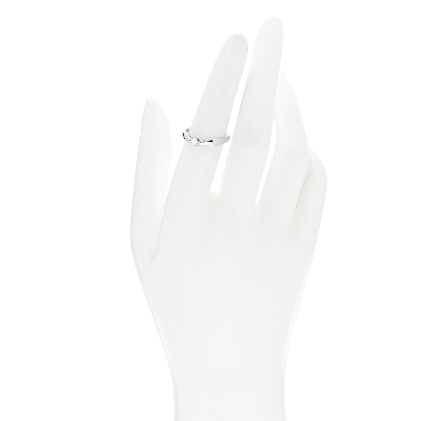 Platinum Diamond .18ct Harmony Solitaire Engagement Ring 52 6