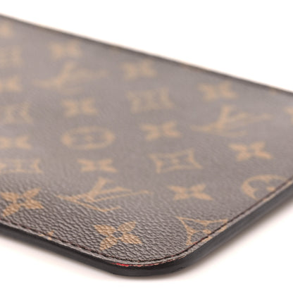 Louis Vuitton Monogram Neverfull MM GM Pochette Cherry 9 of 9