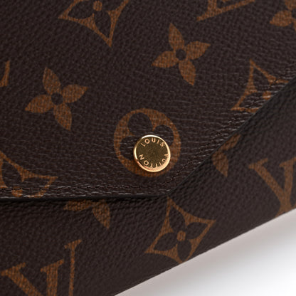 Louis Vuitton Monogram Sarah Wallet NM 11 of 12