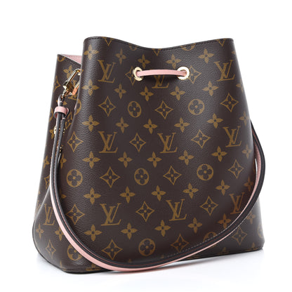 Louis Vuitton Monogram Neonoe MM Rose Poudre 3 of 9