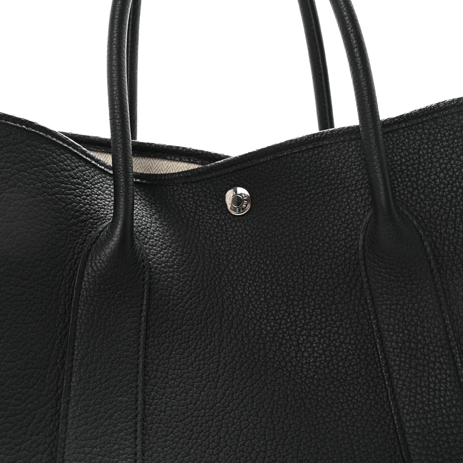 Hermes Negonda Garden Party Tote 36 MM Black 7 of 9