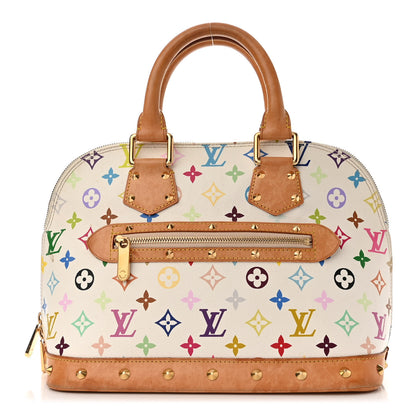 Louis Vuitton Monogram Multicolor Alma White 1 of 11