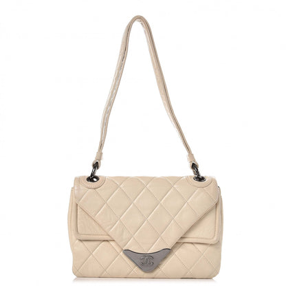 Chanel Lambskin Quilted Small Flap Ivory 1 of 11