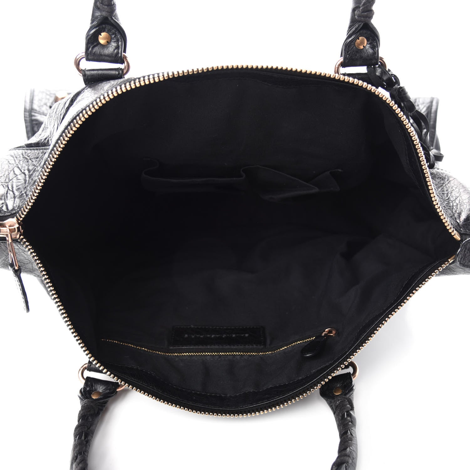 Balenciaga Agneau Giant 12 Rose Gold Hardware Work Black 5 of 10