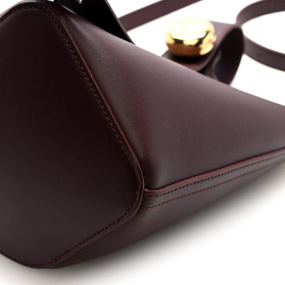 Loewe Calfskin Mini Pebble Bucket Bag Dark Burgundy 9 of 9