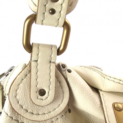 Chloe Leather Paddington Tote Ivory 8 of 16