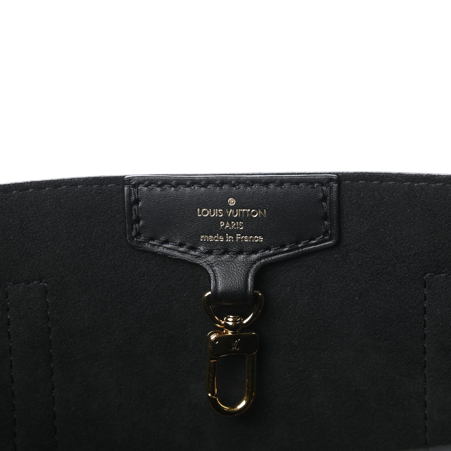 Louis Vuitton Damier Ebene Belmont MM Black 6 of 9