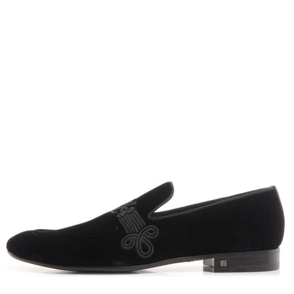 Louis Vuitton Velvet Parade Mens Loafer 10.5 Black 1 of 8