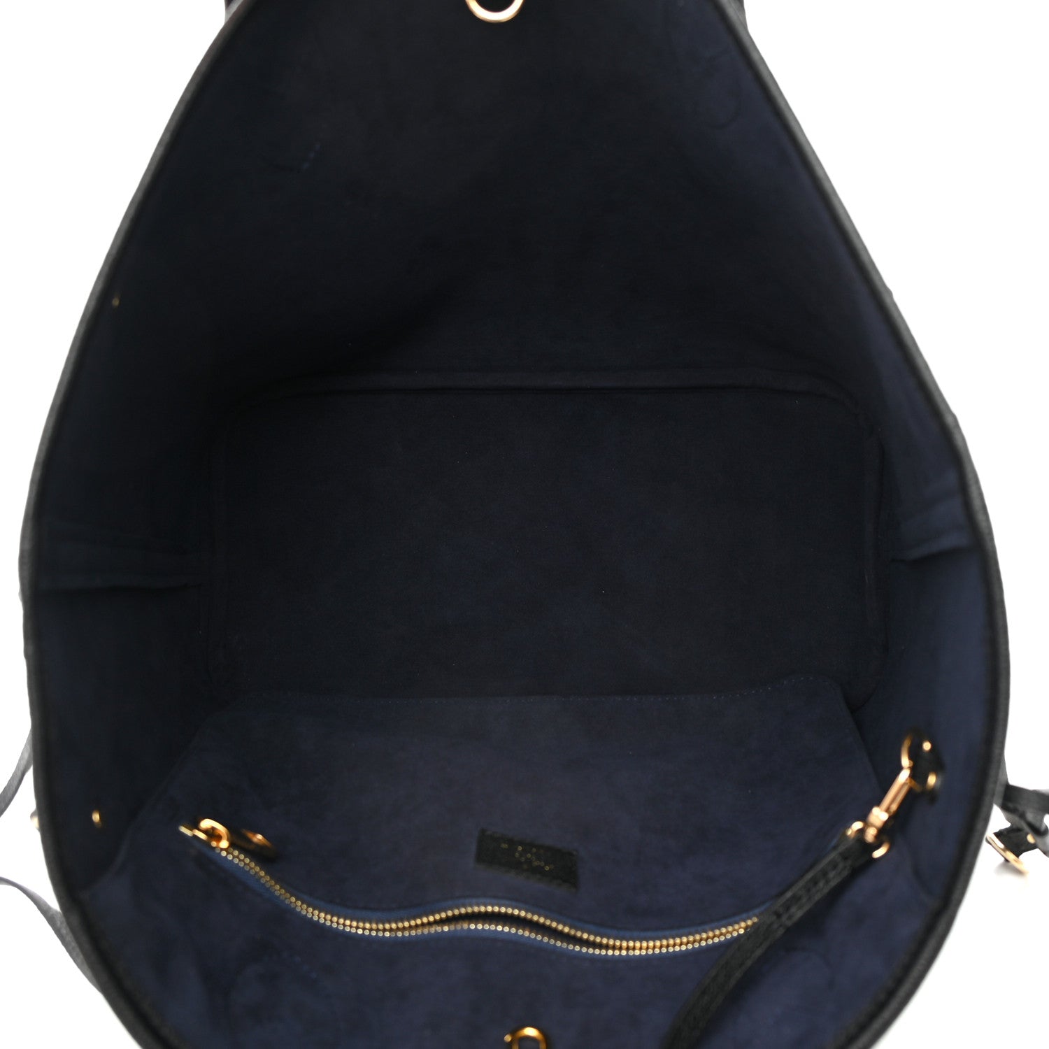 Louis Vuitton Empreinte Monogram Giant Neverfull MM Black 6 of 13
