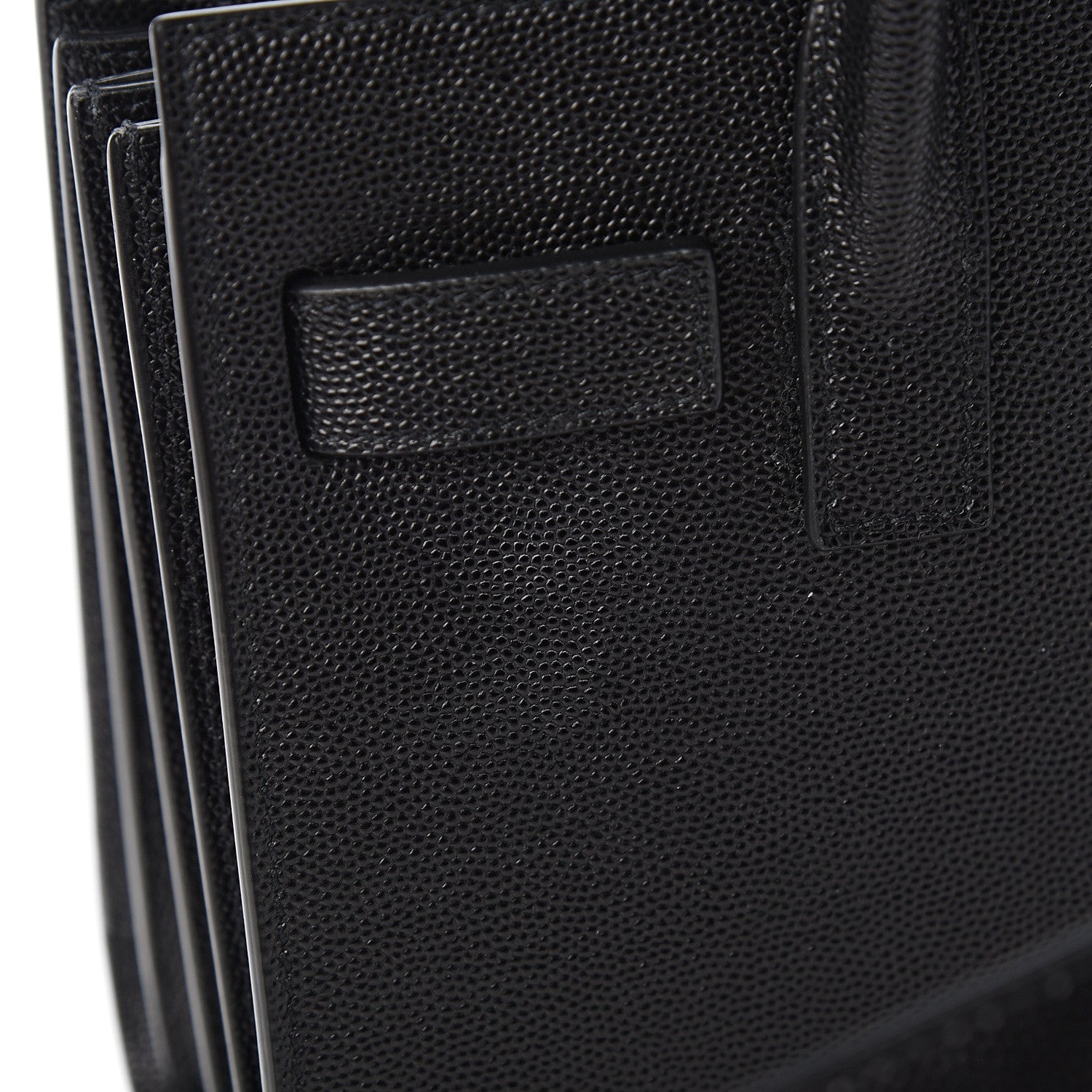 Saint Laurent Grained Calfskin Nano Sac De Jour Black 10 of 11