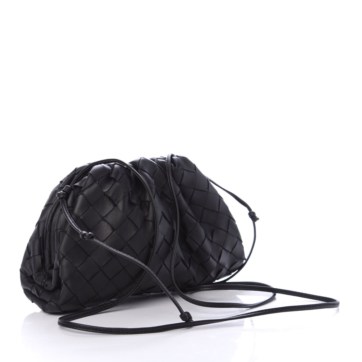 Nappa Intrecciato The Mini Pouch Black