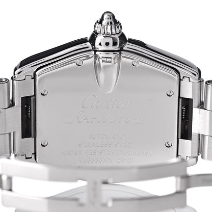 Cartier Stainless Steel 37mm Roadster Automatic Watch Black 6 of 7