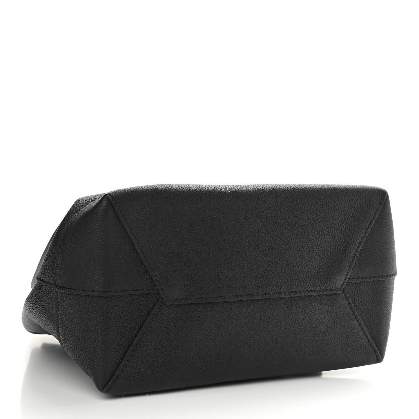 Calfskin Lockme Backpack Black