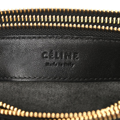 Celine Lambskin Small Trio Crossbody Bag Black 8 of 9
