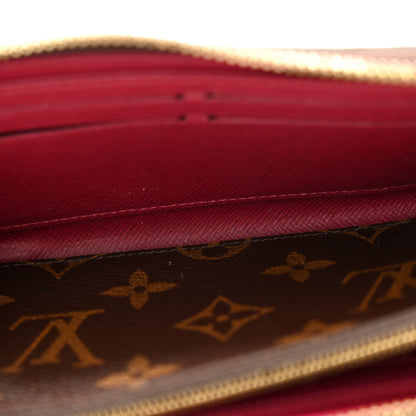 Louis Vuitton Monogram Clemence Wallet Fuchsia 5 of 12